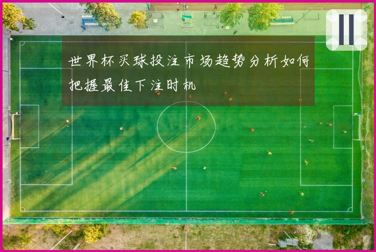 世界杯买球投注市场趋势分析如何把握最佳下注时机